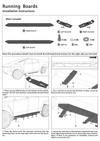 Tesla Cybertruck Running Board Set Nerf Bars Side Steps Solid Design