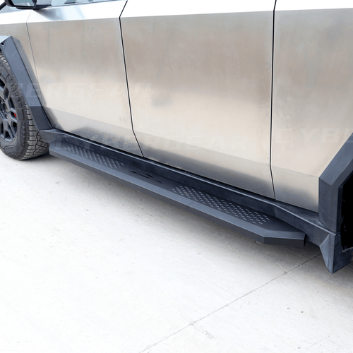 Tesla Cybertruck Running Board Set Nerf Bars Side Steps Solid Design