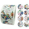 Thank You Stickers 1.5 inch 500 Count Per Roll Jungle Animals