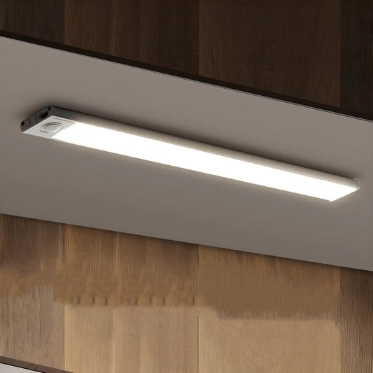 Thin Rechargeable Motion Sensor Light with Intelligent Features