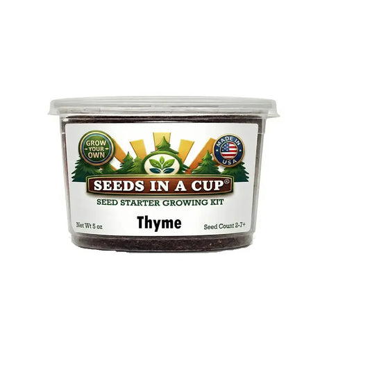 Thyme Grow Kit | Grow Fresh Thyme from Seed | Seeds In A Cup®