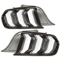 NTXGlow Clear Tail Lights (2015-2023 S550 Ford Mustang)