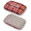 Touchdog 'Archi-Checked' Designer Plaid Oval Dog Bed
