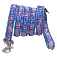 Touchdog 'Bone Patterned' Tough Stitched Dog Harness and Leash