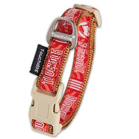 Touchdog 'Funny Bun' Tough Stitched Embroidered Collar and Leash