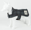 Touchdog ® 2-In-1 Windowpane Plaid Matching Dog Jacket and Reversible Dog Mat