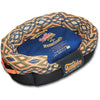 Touchdog ® '70's Vintage-Tribal' Ultra-Plush Rectangular Rounded Dog Bed