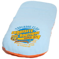 Touchdog ® 'Active-Play' Vintage Emblem Panoramic Cat Bed w/ Teaser Toy