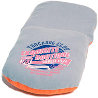 Touchdog ® 'Active-Play' Vintage Emblem Panoramic Cat Bed w/ Teaser Toy