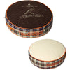 Touchdog ® 'Bark-Royale' Quilted and Raised Premium Rounded Designer Dog Bed