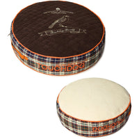 Touchdog ® 'Bark-Royale' Quilted and Raised Premium Rounded Designer Dog Bed