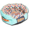 Medium / Light Blue, Bird Pattern