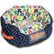 Medium / Navy Blue, Butterfly Pattern
