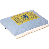 Touchdog ® Original Denim Reversible Designer Rectangular Dog Bed