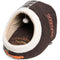 Dark Brown, White