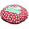 Touchdog ® 'Lazy-Bones' Rabbit-Spotted Rounded Designer Dog Bed