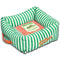 Medium / Spearmint Green, Orange