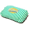 Touchdog ® 'Neutral-Striped' Rectangular Rounded Designer Dog Bed