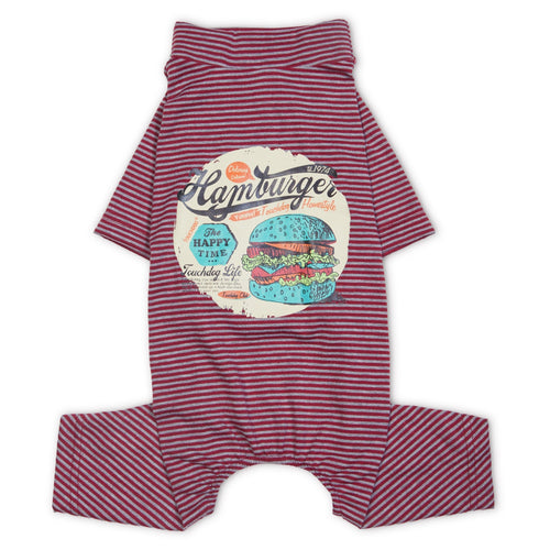 Touchdog ® Onesie Lightweight and Breathable Full Body Dog Pajamas Jumpsuit