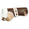 X-Small / Dark Choco Brown, Light Sand Brown