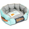Medium / Baby Blue, Steel Grey