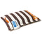 Large / Cocoa Brown, White