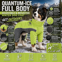 Touchdog ® Quantum-Ice Adjustable and Reflective Full-Body Winter Dog Jacket