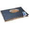 Large / Royal Blue, Mocha Brown
