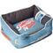 Medium / Dark Blue, Mud Brown