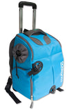 Touchdog ® 'Wuffle Duffle' 2-in-1 Wheeled Backpack Sporty Pet Carrier