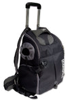 Touchdog ® 'Wuffle Duffle' 2-in-1 Wheeled Backpack Sporty Pet Carrier