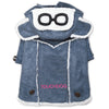 Touchdog 'Tuskegee' Aero-Vintage Designer Fashion Winter Dog Coat