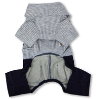 Touchdog Vogue Neck-Wrap Full Body Fashion Dog Sweater Outfit
