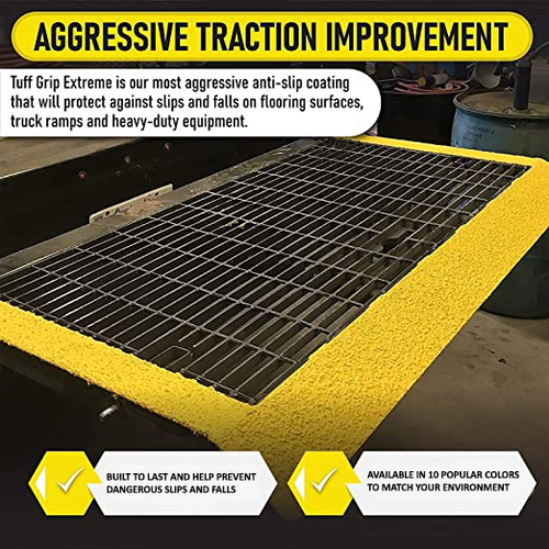 Tuff Grip or Tuff Grip Extreme - Aggressive Traction Non-Skid Floor Paint