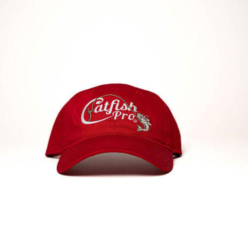 Catfish Pro Catfish Pro Tournament Series Red Dad Hat