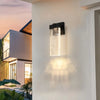 Transparent Crystal Wall Lights Fixtures with LED & Waterproof