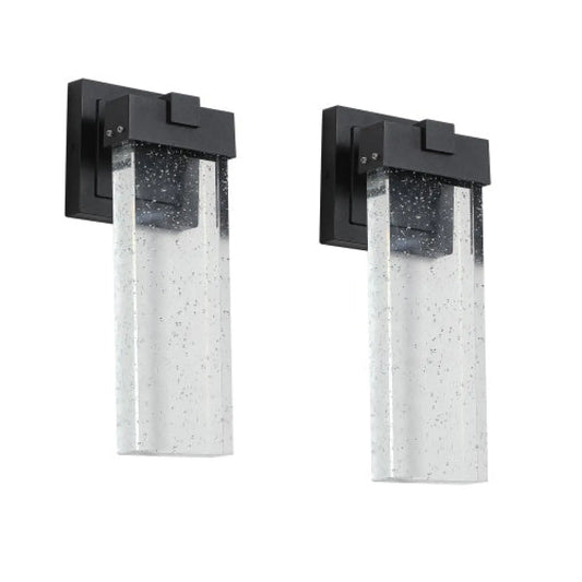 Transparent Crystal Wall Lights Fixtures with LED & Waterproof