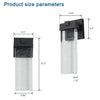 Transparent Crystal Wall Lights Fixtures with LED & Waterproof