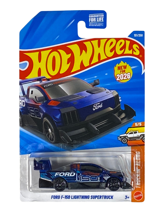 Hot Wheels Ford F-150 Lightning Supertruck | Truckin' Along Series 5/5