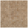 Riverbed Walnut Travertine Tumbled Mosaic Floor and Wall Tile - Livfloors Collection