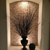 Travertine Noce Brown Split Face Mosaic Floor and Wall Tile - Livfloors Collection