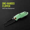 TRUE TRU-FMK-1035 BERM Cleaver Flipper Medium with Natural G10 Handle