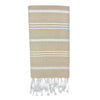 Turkish Cotton Hand Towel 36x22 Quick-Dry Absorbent Kitchen Bathroom With Fringe, 6 Colors