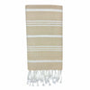 Turkish Cotton Hand Towel 36x22 Quick-Dry Absorbent Kitchen Bathroom With Fringe, 6 Colors
