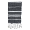 Turkish Cotton Hand Towel 36x22 Quick-Dry Absorbent Kitchen Bathroom With Fringe, 6 Colors