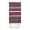 Turkish Cotton Hand Towel 36x22 Quick-Dry Absorbent Kitchen Bathroom With Fringe, 6 Colors