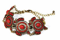 Turtle Bead Bracelet Colorful Drop Charm Summer Jewelry