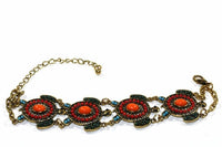 Turtle Bead Bracelet Colorful Drop Charm Summer Jewelry