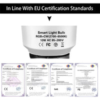 Tuya Smart LED Bulb RGB WiFi Light for Home & Office