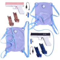 Hakol Set of 2 Rechargeable Large Capacity & Long Range Automatic Water Guns